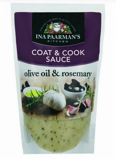 Ina Paarman’s – Olive Oil & Rosemary Coat & Cook Sauce 200ml