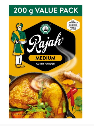 Rajah Curry Powder - Medium 200g