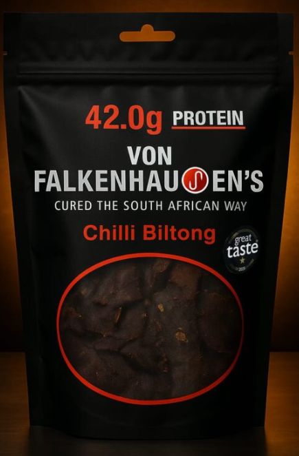 Von Falkenhausen's Biltong - Chilli 250g