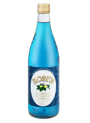 Rose's Cordial Blueberry 750ml