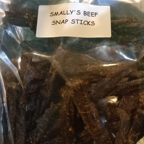 Smally's Beef Snap Sticks 200g