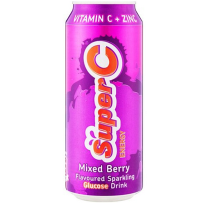 Super C Energy - Mixed Berry Glucose drink 500ml