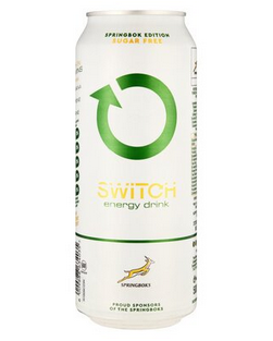 Switch Springbok Edition Sugar Free Energy Drink 500ml