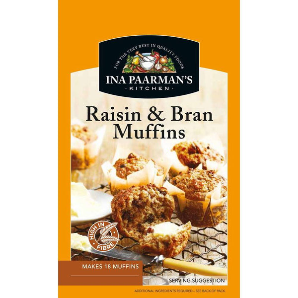 Ina Paarman Raisin & Bran Muffin Mix 700g