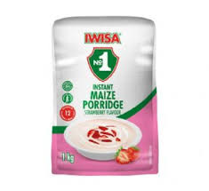Iwisa Instant Breakfast Porridge 1kg - Strawberry