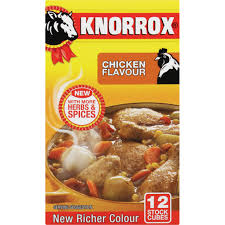 Knorrox Stock Cubes 12 Chicken Flavour