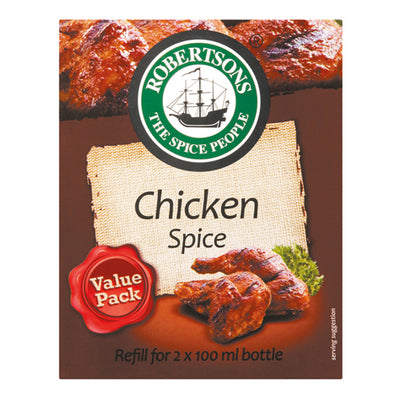 Robertsons Chicken Spice 168g Refill Box