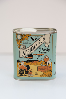 Funky Ouma African Rub Tin 185g